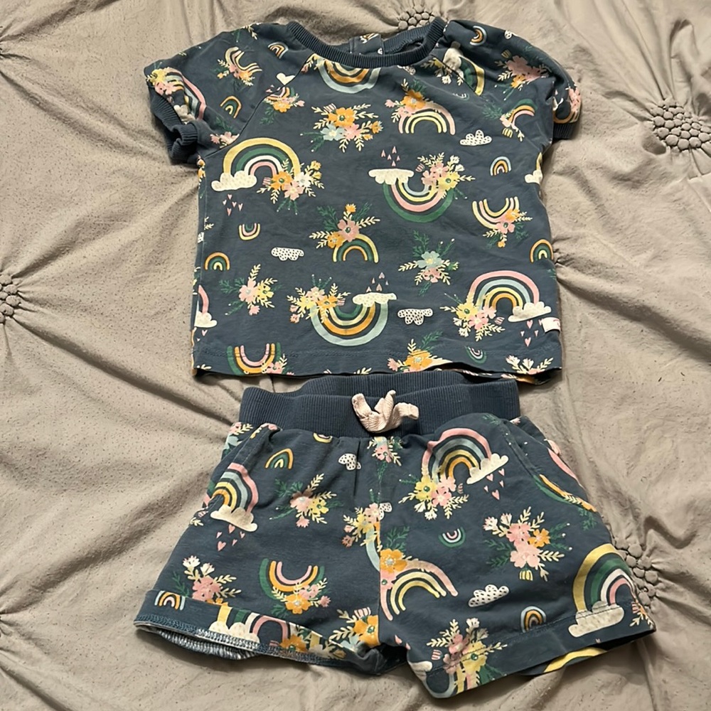 Ruffle butts set